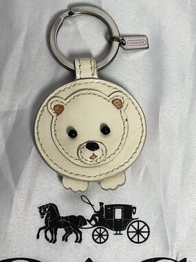 Coach Polar Bear Bag Charm